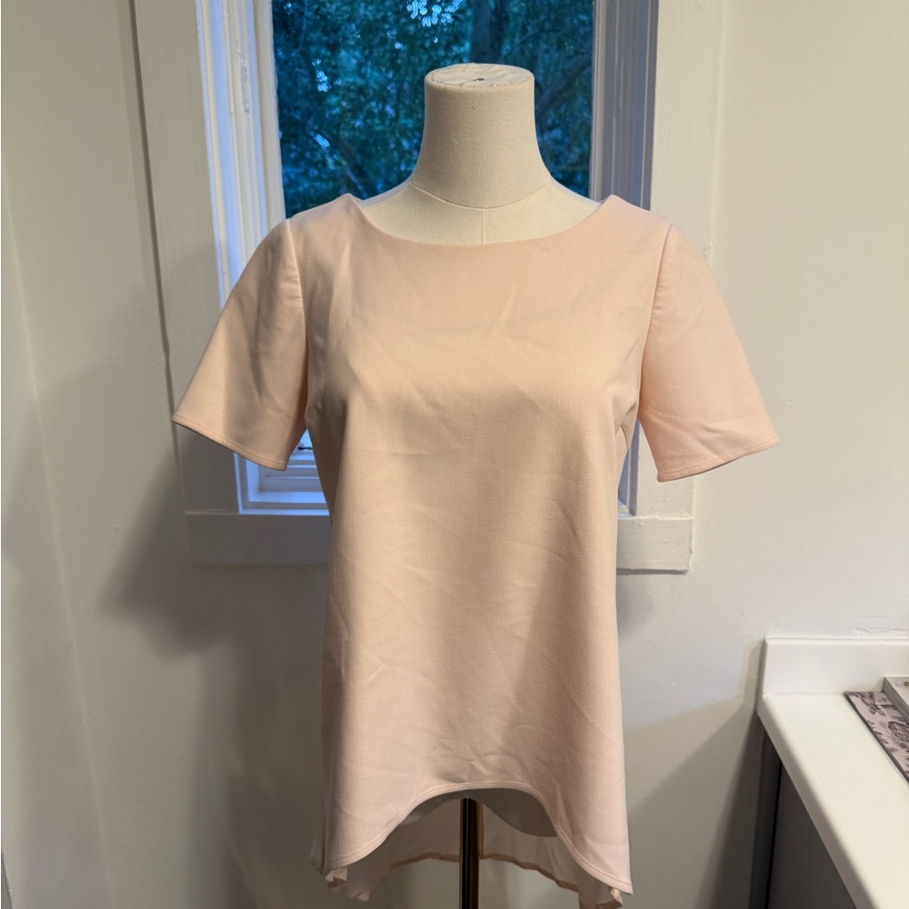 Elizabeth and James Soft Pink Short Sleeve Top